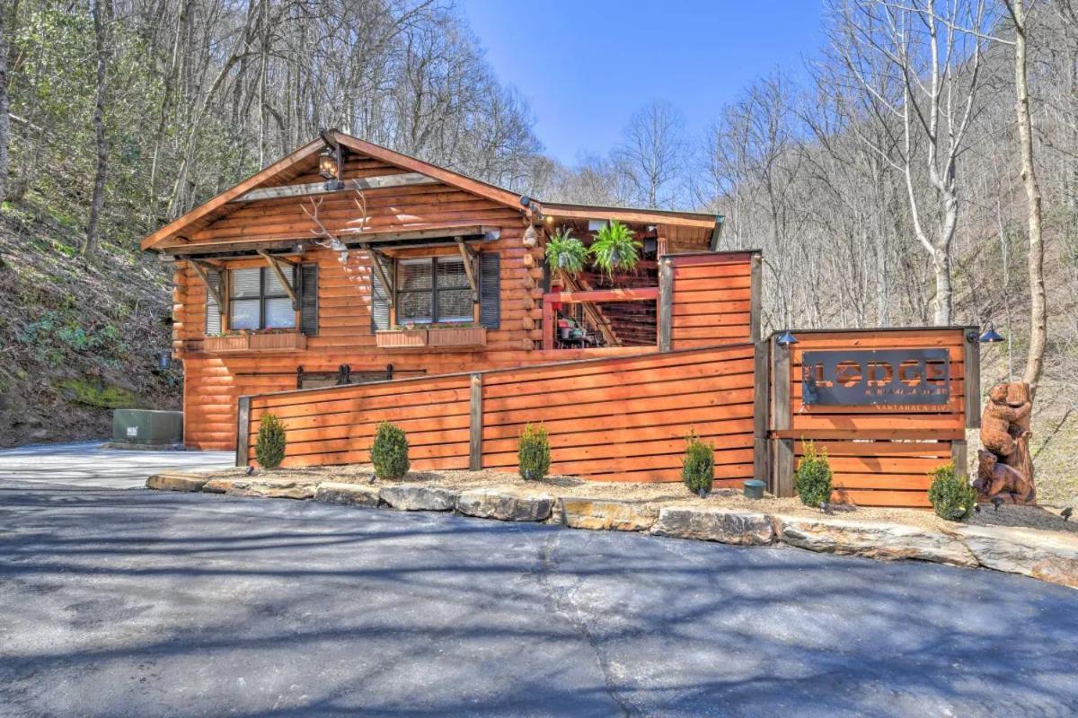 The Lodge Nantahala River Bryson City Buitenkant foto